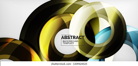 Modern vector geometrical abstract background