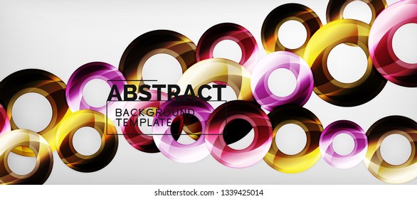 Modern vector geometrical abstract background