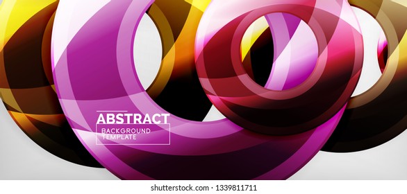 Modern vector geometrical abstract background