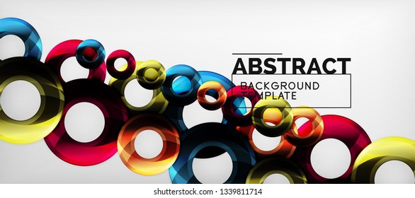 Moderner, geometrisch abstrakter Hintergrund