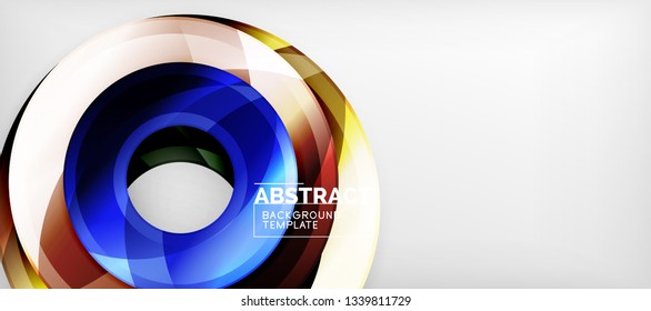 Modern vector geometrical abstract background