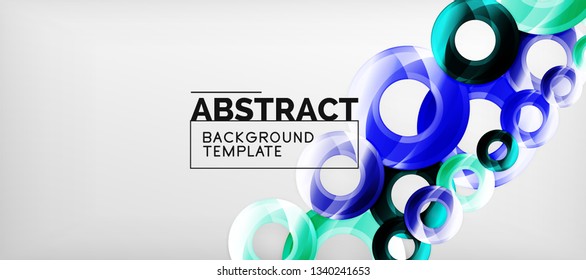 Modern vector geometrical abstract background