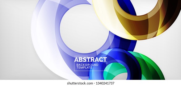 Modern vector geometrical abstract background