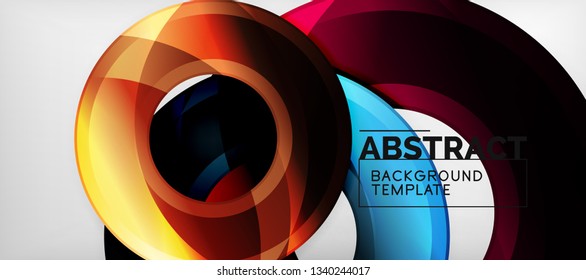 Modern vector geometrical abstract background