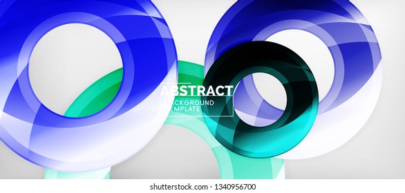 Modern vector geometrical abstract background