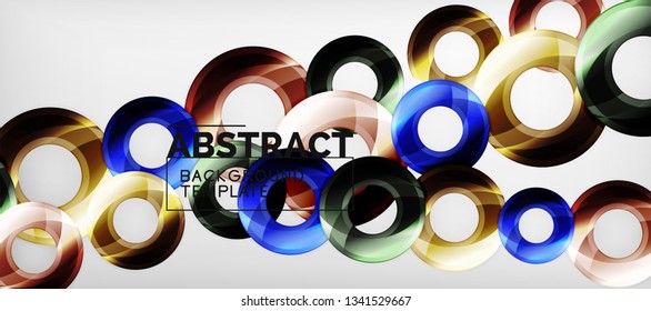 Modern vector geometrical abstract background