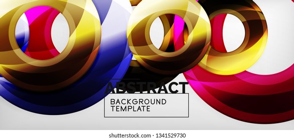 Modern vector geometrical abstract background