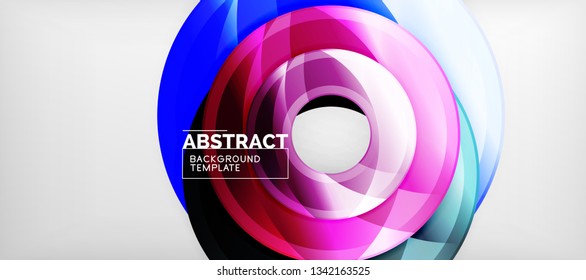 Fondo abstracto geométrico vectorial moderno