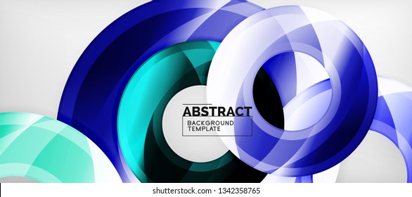 Modern vector geometrical abstract background