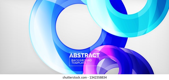 Modern vector geometrical abstract background