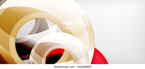 Modern vector geometrical abstract background
