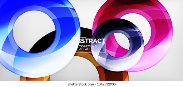 Fondo abstracto geométrico vectorial moderno