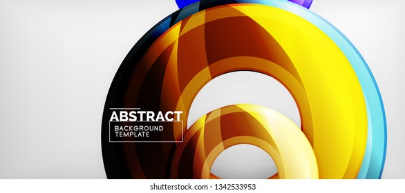 Moderner, geometrisch abstrakter Hintergrund