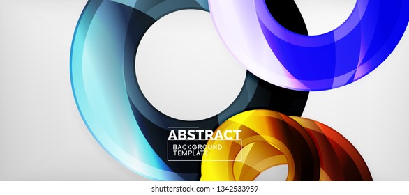 Modern vector geometrical abstract background