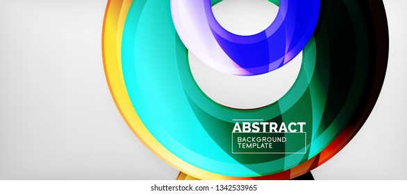 Modern vector geometrical abstract background