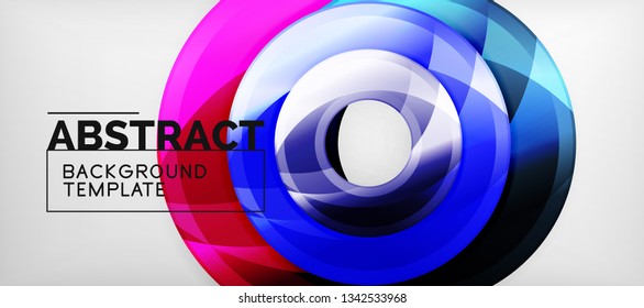 Fondo abstracto geométrico vectorial moderno