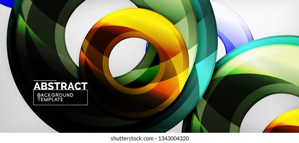 Modern vector geometrical abstract background