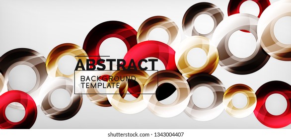 Modern vector geometrical abstract background
