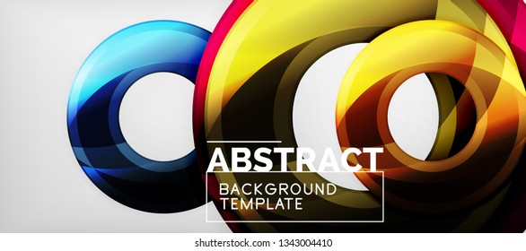Moderner, geometrisch abstrakter Hintergrund
