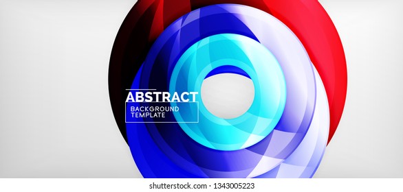 Modern vector geometrical abstract background