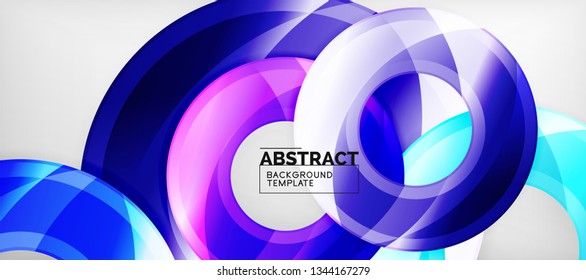 Modern vector geometrical abstract background