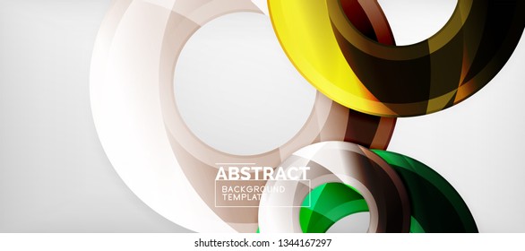 Moderner, geometrisch abstrakter Hintergrund