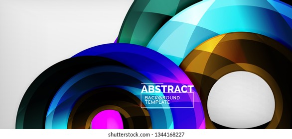 Moderner, geometrisch abstrakter Hintergrund