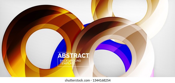 Modern vector geometrical abstract background