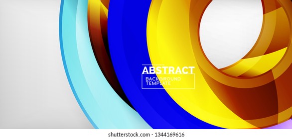 Modern vector geometrical abstract background