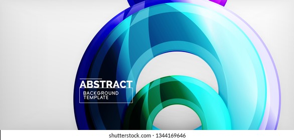 Moderner, geometrisch abstrakter Hintergrund