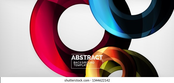 Modern vector geometrical abstract background