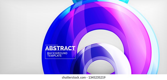 Modern vector geometrical abstract background