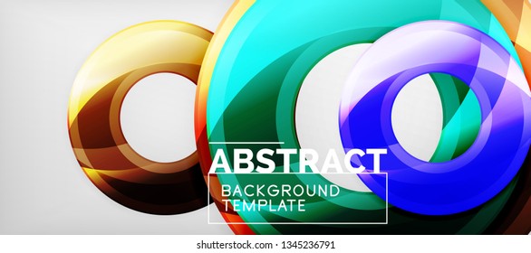 Fondo abstracto geométrico vectorial moderno