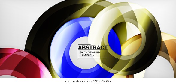 Modern vector geometrical abstract background