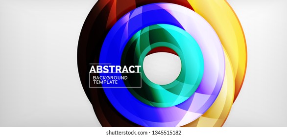 Modern vector geometrical abstract background