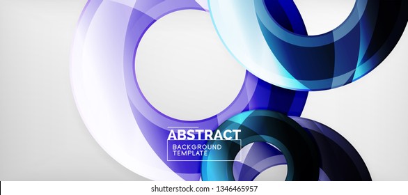 Modern vector geometrical abstract background