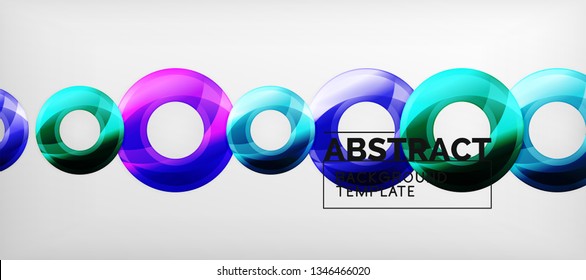 Modern vector geometrical abstract background