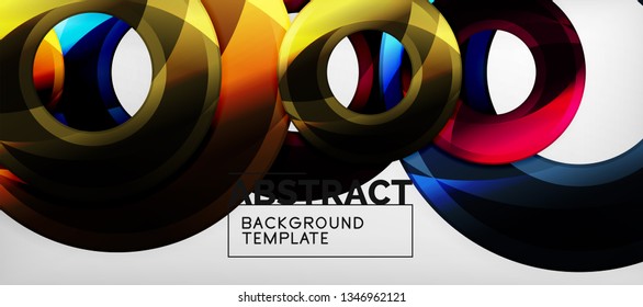 Modern vector geometrical abstract background