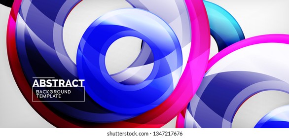 Moderner, geometrisch abstrakter Hintergrund
