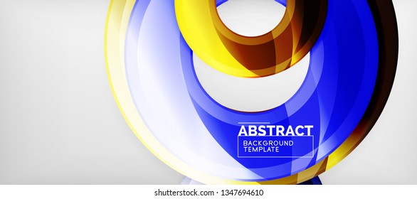 Modern vector geometrical abstract background