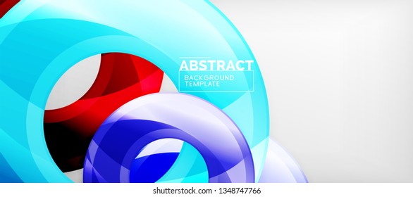 Modern vector geometrical abstract background