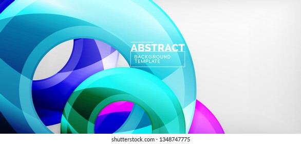 Modern vector geometrical abstract background