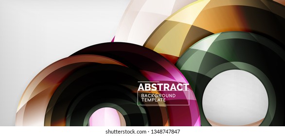 Modern vector geometrical abstract background