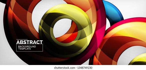 Modern vector geometrical abstract background