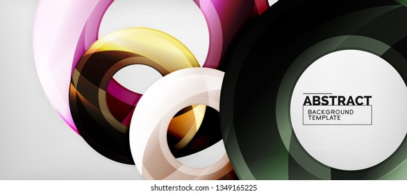 Modern vector geometrical abstract background