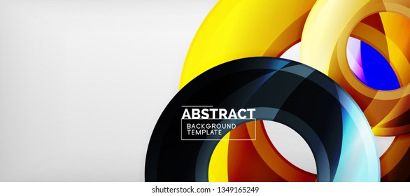 Fondo abstracto geométrico vectorial moderno