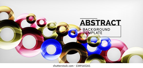 Moderner, geometrisch abstrakter Hintergrund