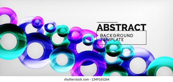 Modern vector geometrical abstract background