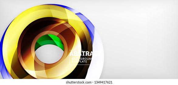 Modern vector geometrical abstract background