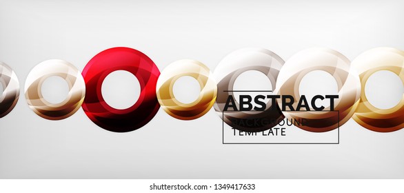 Modern vector geometrical abstract background